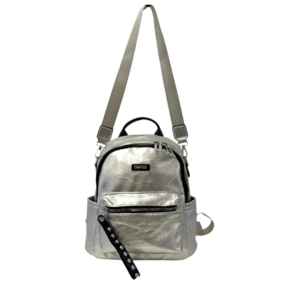 Mochila cuero pu