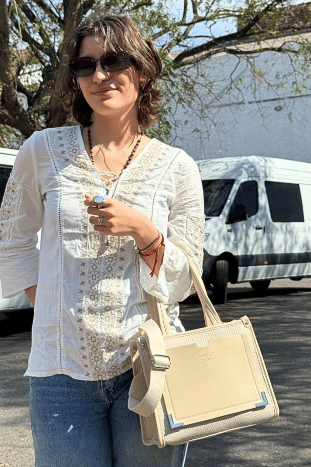 Cartera - Cuero Pu