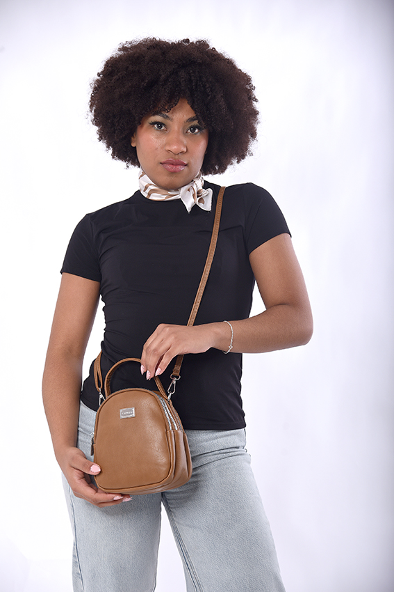 Bandolera / mochila / Mini Bag cuero pu