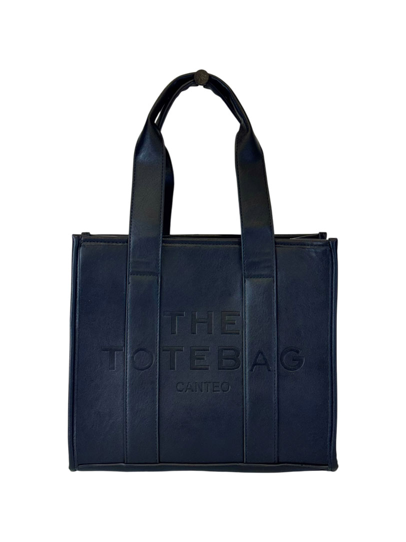 Cartera tote bag cuero pu - cod. 26705