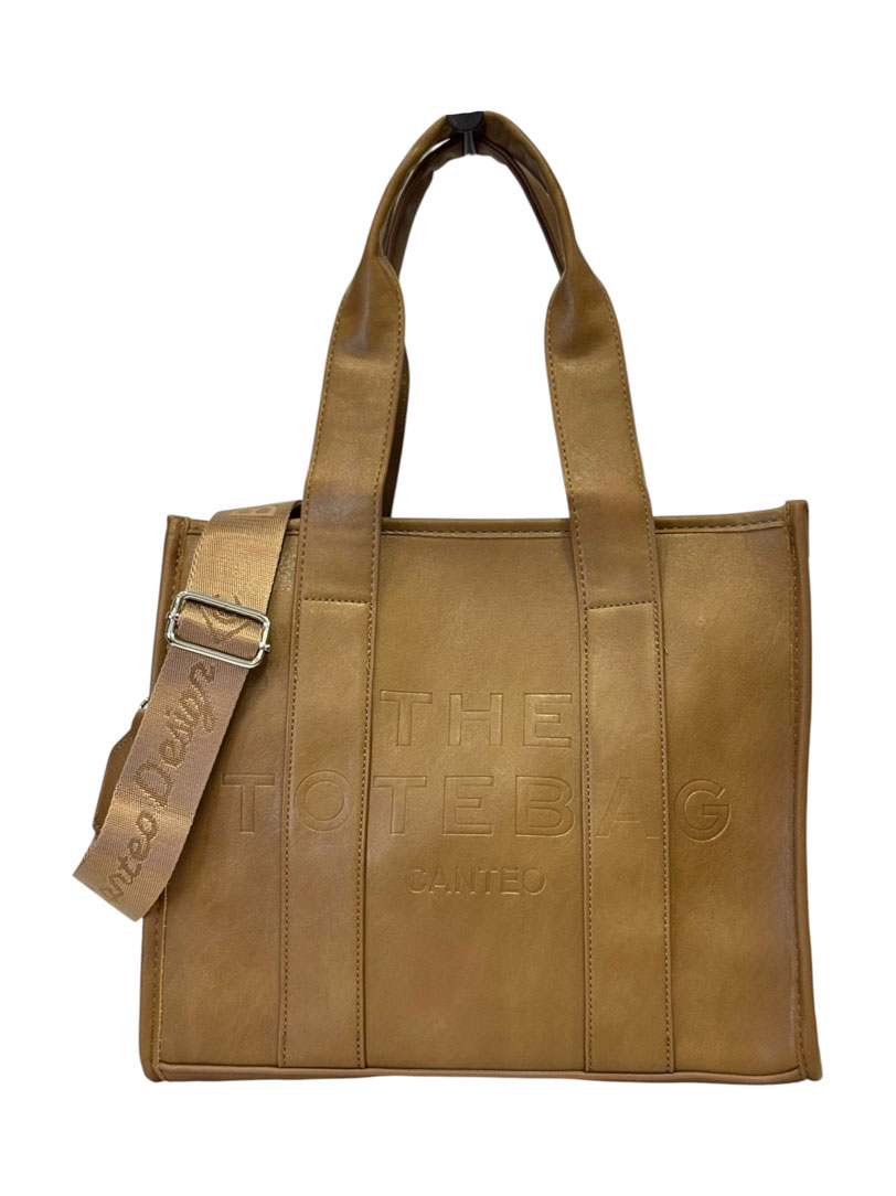 Cartera tote bag cuero pu - cod. 26705