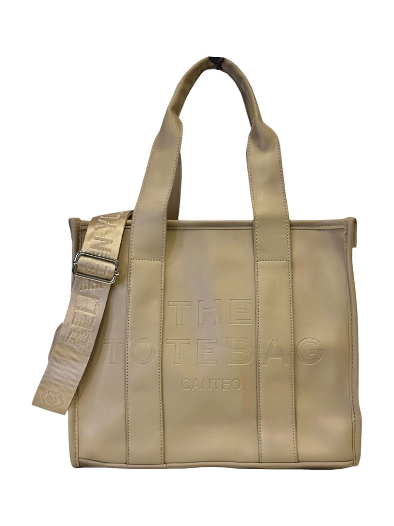 Cartera tote bag cuero pu - cod. 26705