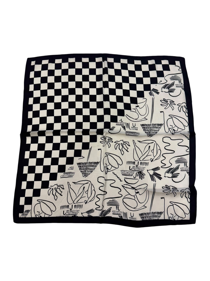Pañuelos de seda 70 x 70 cm